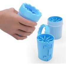 Teknoliman ® Silikon Jel Fırçalı Kedi Köpek Pati Ayak Yıkama Temizleme Kovası (Küçük)