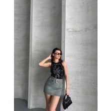 Varaklı Bluz