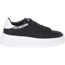 Love Moschino Siyah - Beyaz Kadın Sneaker JA15525G0M