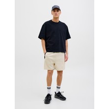 Jack & Jones Sweat Şort, 2xl, Bej