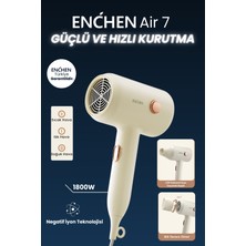 Enchen Air 7 1800 Watt Negatif Iyonik Teknoloji 3 Sıcaklık Modlu Saç Kurutma Makinesi