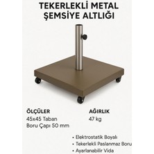 Hanway Tekerlekli Şemsiye Altlığı