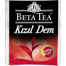 Beta Kızıl Dem Türk Çayı Bardak Poşet 100 Adet
