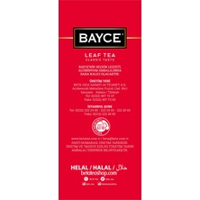 Bayce Leaf Tea Classic Taste 500 GR (Earl Grey - Bergamot - Tomurcuk Çayı)