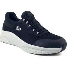 King Paolo 1267 25YA Erkek Anatomik Ayakkabı Siyah