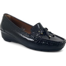 Beety 06 25YA Kadın Günlük Ayakkabı Siyah Rugan