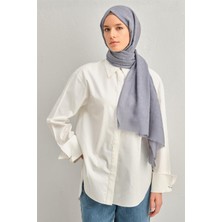 Armine Tencel Yün Geometrik Desen Şal 30