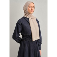 Armine Tencel İpek Minimal Monogram Desen Şal 32103