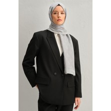 Armine Tencel İpek Minimal Monogram Desen Şal 3295