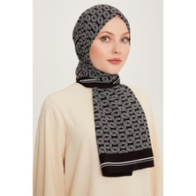 Armine Trend Defne Şal 5772 - 2 - 01 Siyah