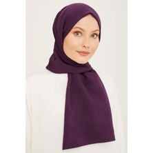 Armine Trend J.Capri Mor Düz Renk Şal 8 - 395