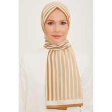 Armine Trend Çizgi Desen Modal Şal 5746 - 18