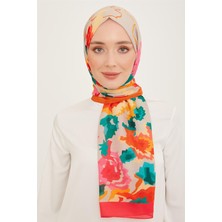 Armine Trend Şal 10001 - 01 Yeşil - Pembe