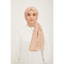 Armine Trend Pure Bej Zincir Desen Şal 16 - 23013