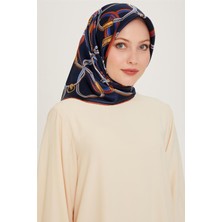 Armine Klasik Desenli Sura Saf İpek Eşarp 9203D 07