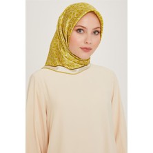 Armine Klasik Desenli Sura Saf İpek Eşarp 9248D 80 33