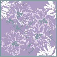 Armine Desenli Saf İpek Sura Eşarp 9322- 57
