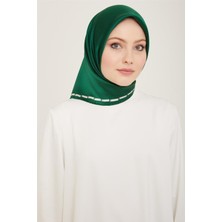 Armine Klasik Desenli Twill İpek Eşarp 24Ya9165 31 82