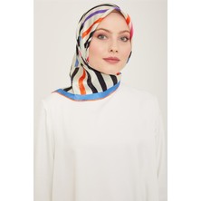 Armine Soyut Desenli Sura İpek Eşarp 24Ya9102 52 32