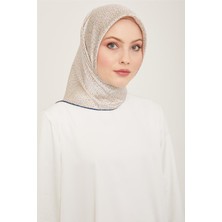 Armine Geometrik Desenli Twill İpek Eşarp 24Ya9113 35 33