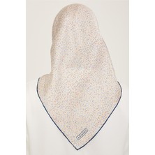 Armine Geometrik Desenli Twill İpek Eşarp 24Ya9113 35 33