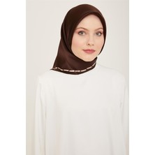 Armine Klasik Desenli Twill İpek Eşarp 24Ya9165 31 80