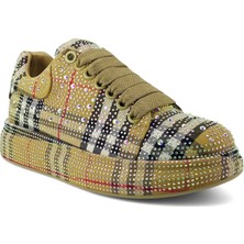 Guja 451 3 25YA Kadın Sneaker Günlük Ayakkabı Camel