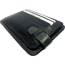 Self Leather Çift Renk Kartlık Cüzdan Hakiki Deri