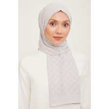 Armine Trend Ultra Lıght A Logo Gümüş Şal 18 - 3128
