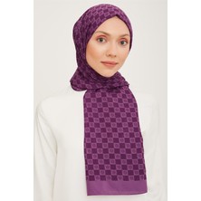 Armine Trend Ultra Lıght A Logo Patlıcan Moru Şal 18 - 21086