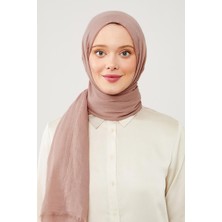 Levidor Lêvi D'or Toz Pembe Buruşuk Kumaş Hawai Şal