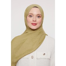 Yağ Yeşili Hint Desen Grazia Şal