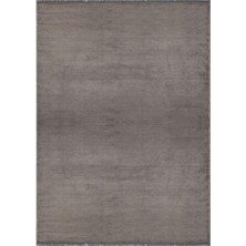 Hoom Rugs York 202 Antrasit Tek Renk Desensiz Modern Salon Halısı