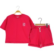 Kız Çocuk Şort Takım