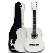 CG-3902WH Klasik Gitar 4/4 Yetişkin Boy Sap Ayarlı Full Set
