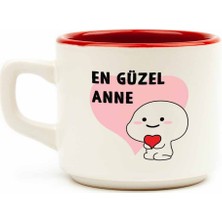 En Güzel Anne ❤ Beyaz Venüs Kupa - Hediyelik Kupa Fincan Mug