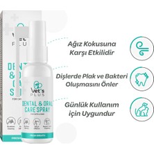 Vet's Plus Kedi ve Köpekler Için Diş ve Ağız Bakım Spreyi 50ML