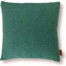 HoHo Decor Mira Akrilik Pamuklu Keten 45*45 Façalı Kırlent Yeşil