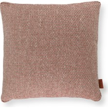 HoHo Decor Mira Akrilik Pamuklu Keten 45*45 Façalı Kırlent Pembe