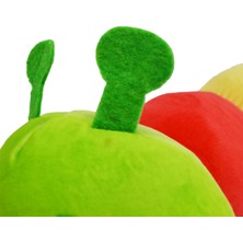 Halley Peluş Renkli Tırtıl Yastık 75CM