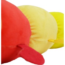 Halley Peluş Renkli Tırtıl Yastık 75CM