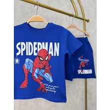 Barbosa Erkek Çoçuk Örümcek Adam 2'li T-Shirt Şort Takım
