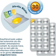 Easyvit Easyfishoil Plus Tutti Frutti Aromalı 30 Çiğnenebilir Jel Form