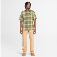 Timberland Tfo Check Poplin Short Sleeve Shirt