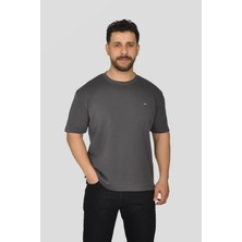 Manta 2772 Bisiklet Yaka Oversize Erkek T-Shirt