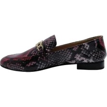 Poletto   Deri Kırmızı-Yesıl Loafer Düz 69 04 V2