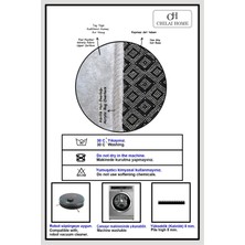 Wale Siyah 70x120 Cm Banyo Paspası Djt
