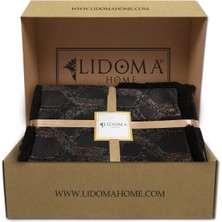 Lidoma Home Dora Cıft Kısılık Pıke Takımı / Yastıksız