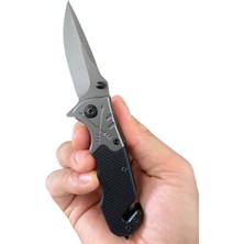 Oklu Kamp Çakısı 16 cm Kemer Klipsli