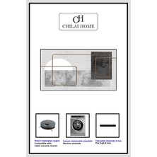 Grasva Gri 60x100 Cm Banyo Paspası Djt